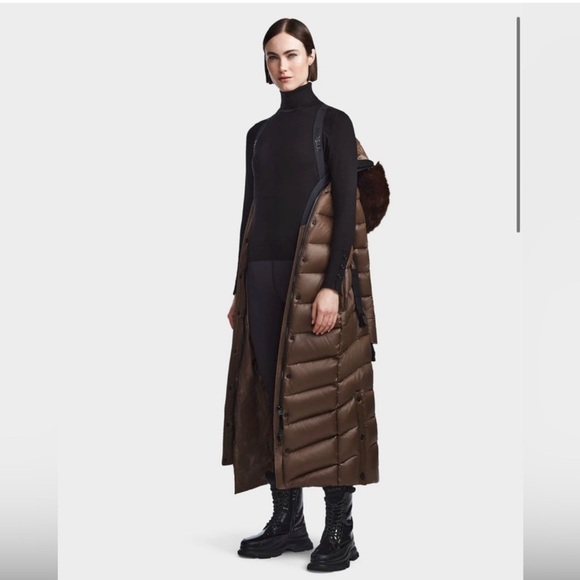 Rudsak maxi down puffer-cacao color - Picture 2 of 5